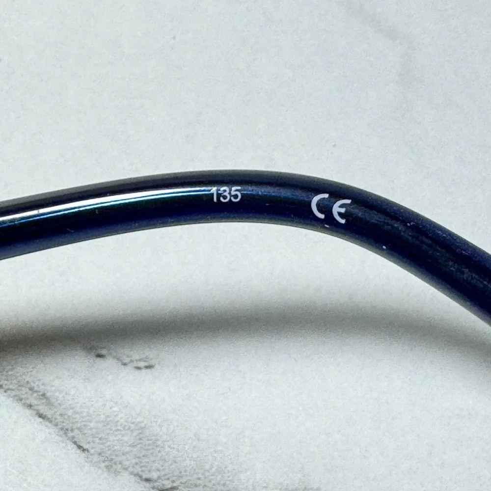 DKNY Eyeglasses Frames Navy Blue Tortoise Rectangular DK5001G 415 51-17-135